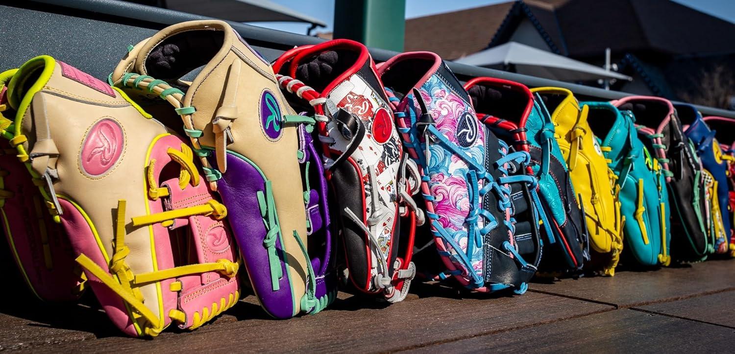 image:imageRawlings Rawlings Heart of The Hide Baseball Glove Limited Edition ColorSync Series 2025 Multiple StylesGolden BrownGoldPink