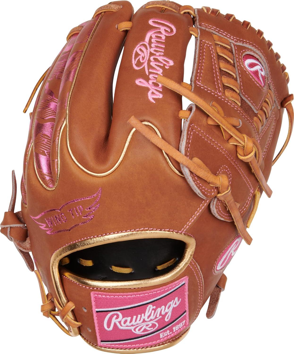 image:imageRawlings Rawlings Heart of The Hide Baseball Glove Limited Edition ColorSync Series 2025 Multiple StylesGolden BrownGoldPink