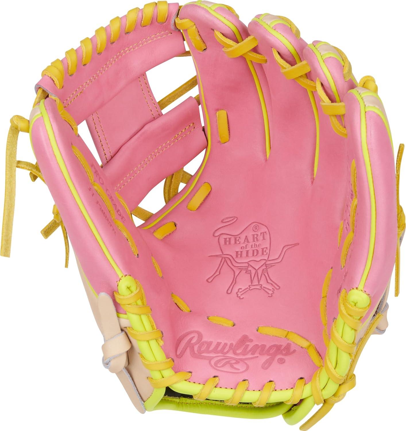 image:imageRawlings Rawlings Heart of The Hide Baseball Glove Limited Edition ColorSync Series 2025 Multiple StylesPinkCamel Pro IWeb