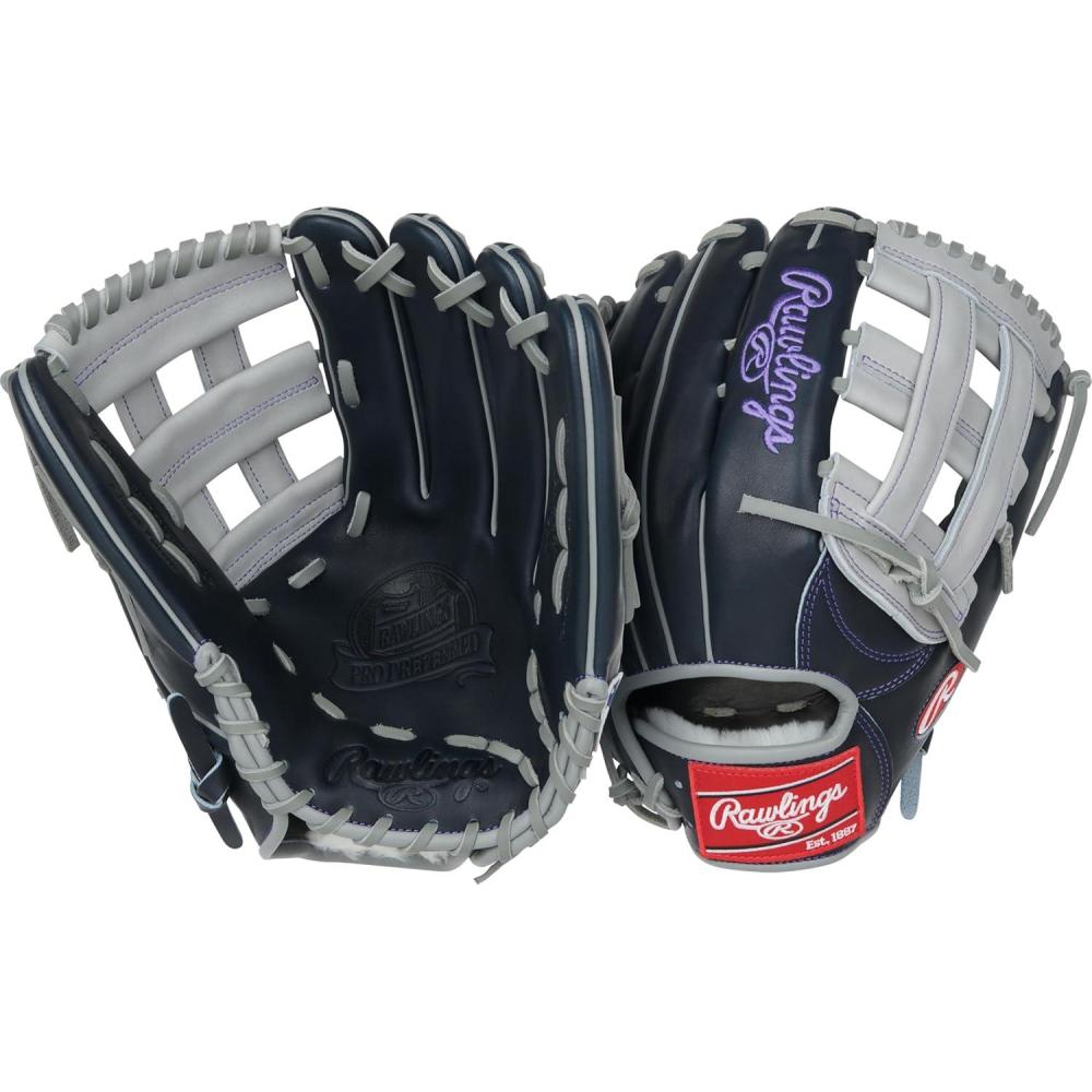 image:imageRawlings  PRO Preferred Baseball Glove  Sizes 115  1275  Multiple StylesJudge  Navy  Grey  Pro H Web