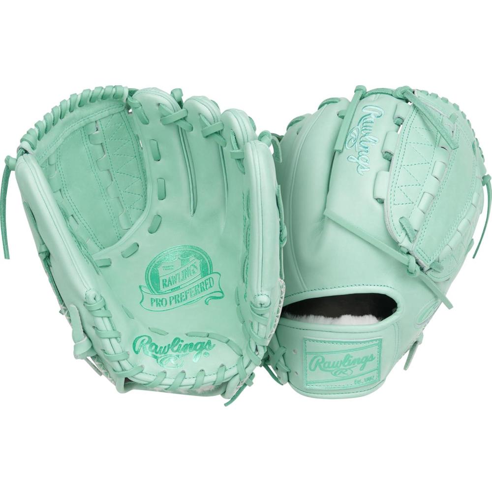 image:imageRawlings PRO Preferred Baseball Glove Sizes 115 1275 Multiple StylesMint Vertical Hinge Web