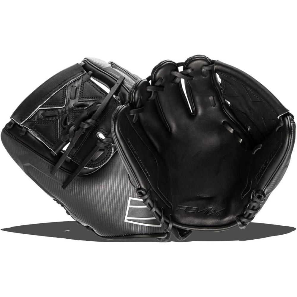 image:imageRawlings  REV1X Baseball Glove  Sizes 115  1275  Multiple StylesBlack  REV1X 2Piece Web