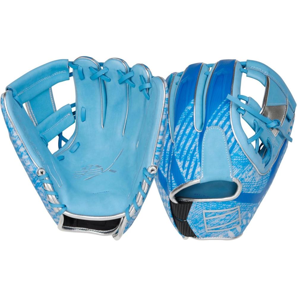 image:imageRawlings REV1X Baseball Glove Sizes 115 1275 Multiple StylesColumbia Blue Pro I Web