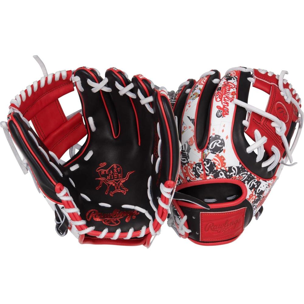 image:imageRawlings Rawlings Heart of The Hide Baseball Glove Limited Edition ColorSync Series 2025 Multiple StylesBlackScarletChips Pro IWeb