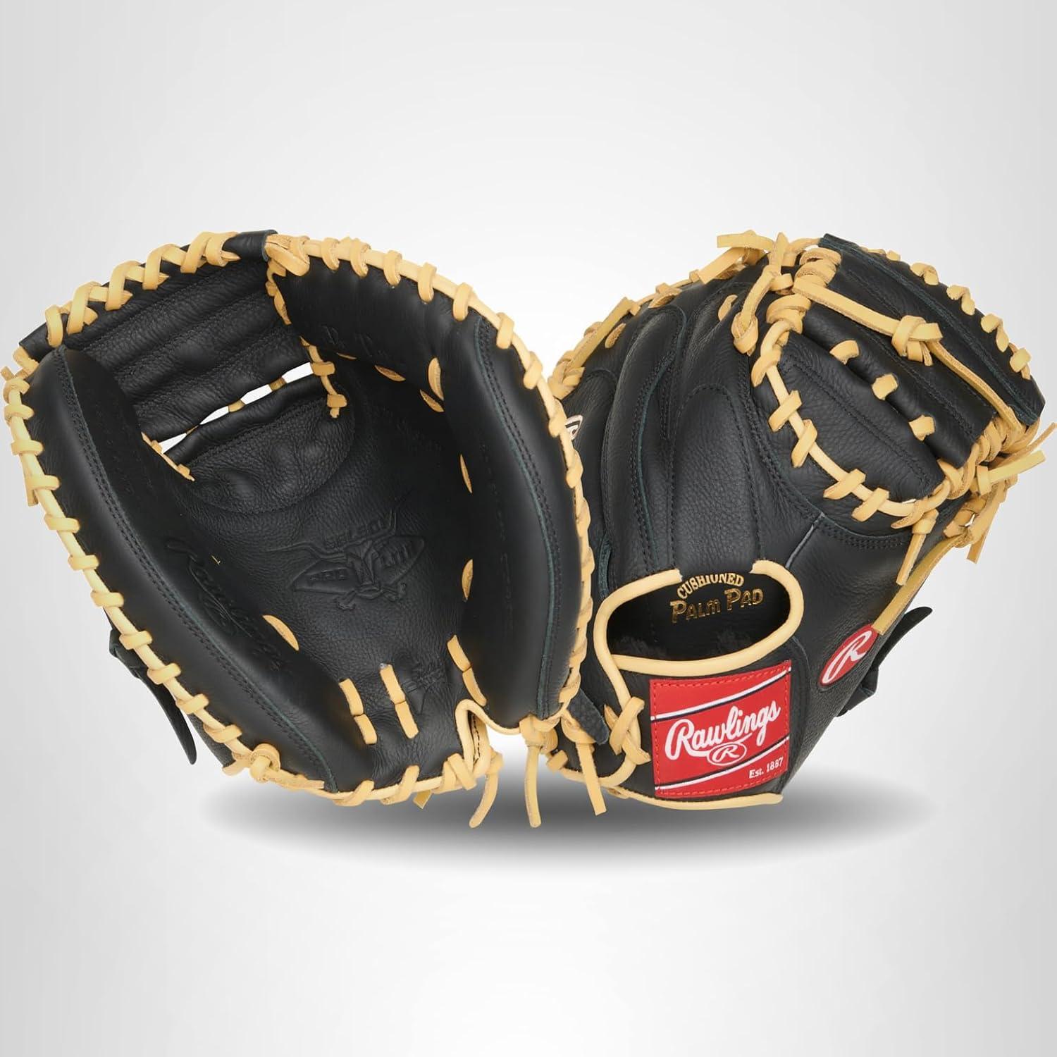 image:imageRawlings Select PRO LITE Youth Baseball Glove Pro Player Models Sizes 105 1225 Multiple StylesAdley Rutschman 1 PC Solid Web Black