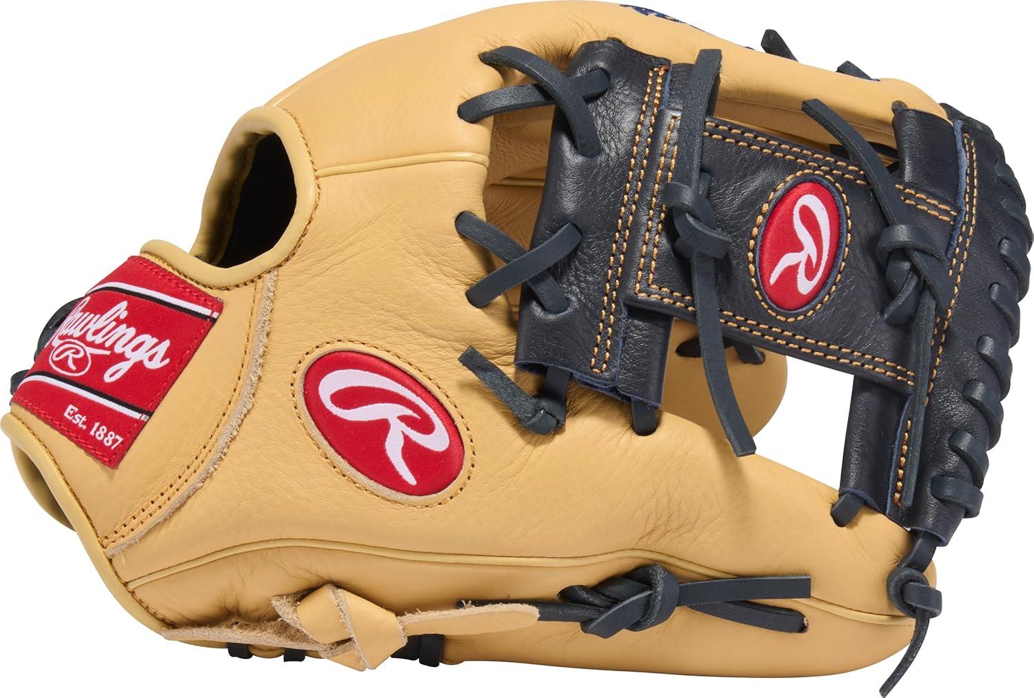 image:imageRawlings Select PRO LITE Youth Baseball Glove Pro Player Models Sizes 105 1225 Multiple StylesAnthony Volpe Pro I Web Camel Navy