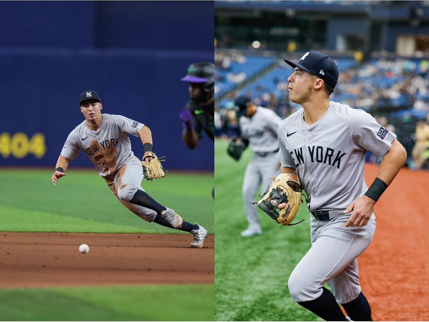 image:imageRawlings Select PRO LITE Youth Baseball Glove Pro Player Models Sizes 105 1225 Multiple StylesAnthony Volpe Pro I Web Camel Navy