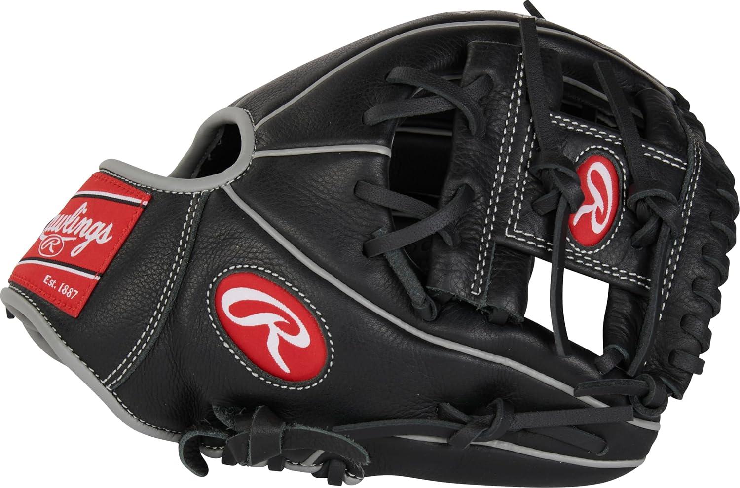 image:imageRawlings Select PRO LITE Youth Baseball Glove Pro Player Models Sizes 105 1225 Multiple StylesCarlos Correa Black