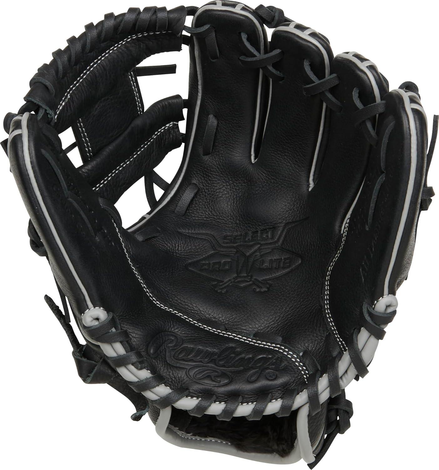 image:imageRawlings Select PRO LITE Youth Baseball Glove Pro Player Models Sizes 105 1225 Multiple StylesCarlos Correa Black