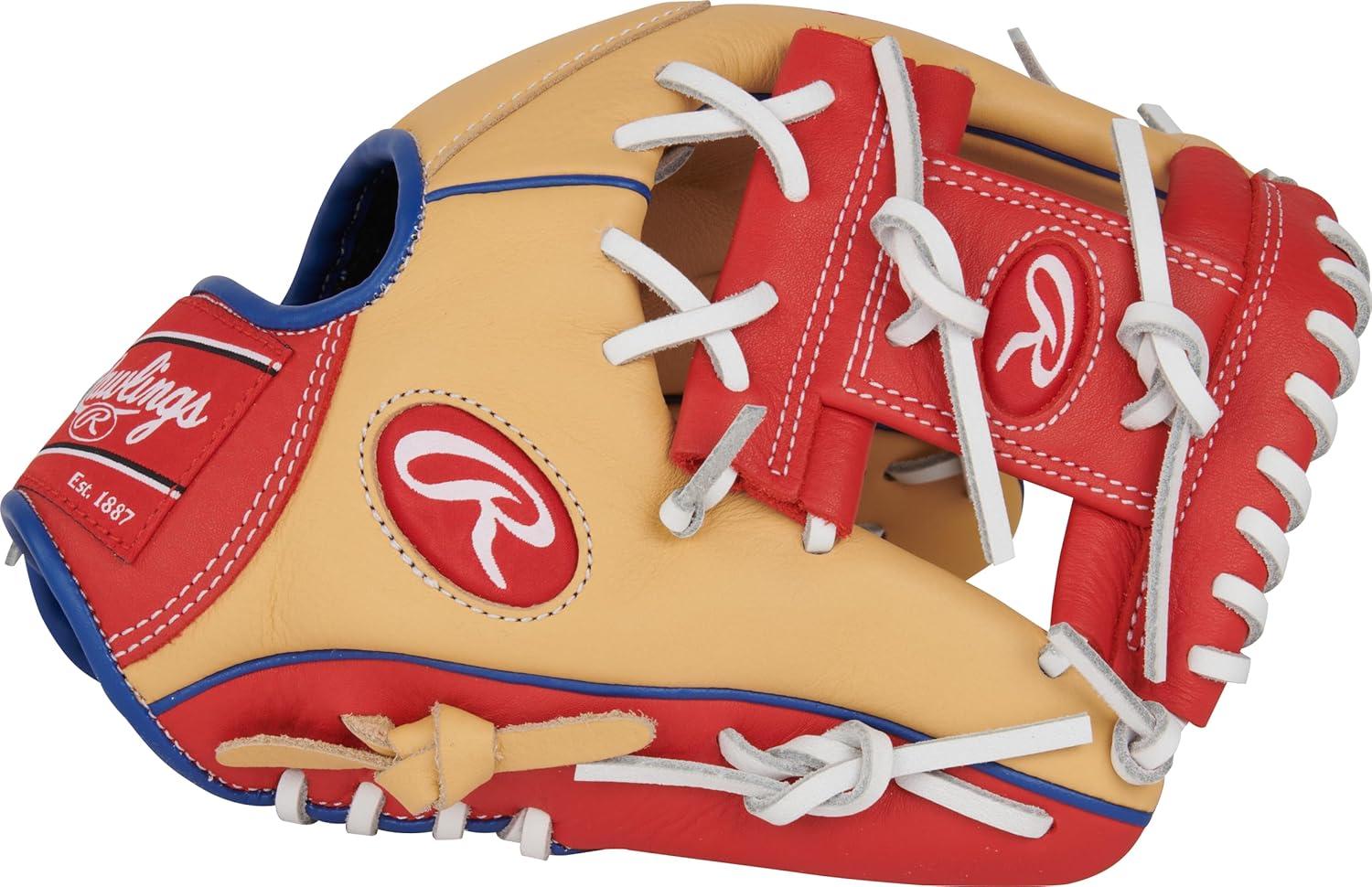image:imageRawlings Select PRO LITE Youth Baseball Glove Pro Player Models Sizes 105 1225 Multiple StylesCorey Seager Pro I Web Camel