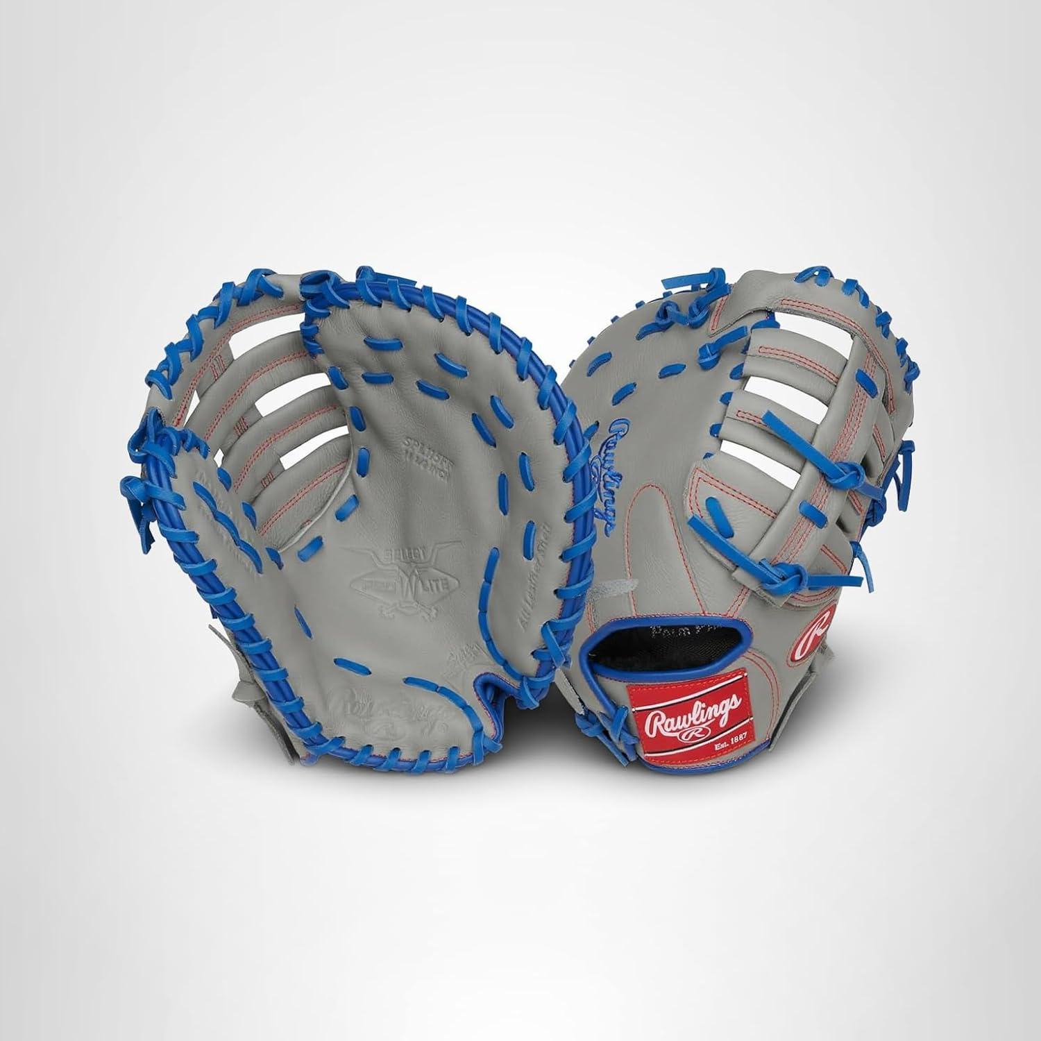 image:imageRawlings Select PRO LITE Youth Baseball Glove Pro Player Models Sizes 105 1225 Multiple StylesFreddie Freeman Single Post Web Grey