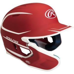 Rawlings | MACH Adjust Baseball Batting Helmet | Adjustable Face Guard | Matte Two Tone | JR & SR Sizes | Multiple Colors